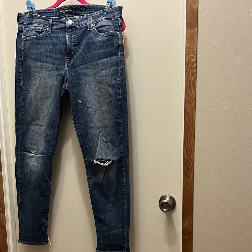 Lucky Brand Blue Denim Jeans with Branded Button